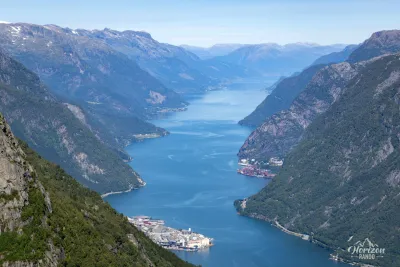 Le magnifique Hardangerfjord Le magnifique Hardangerfjord