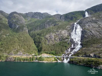 Langfoss (vue drone) Langfoss (vue drone)