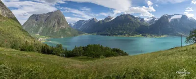 Panorama depuis Segestad Panorama depuis Segestad