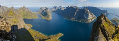 Panorama depuis le sommet de Helvete