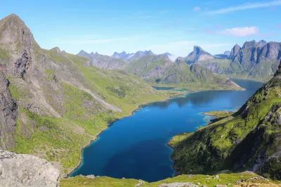 Forsfjorden par temps plus clair Forsfjorden par temps plus clair