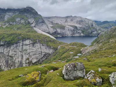 Lac de Fjerddalsvatnet (222 m) Lac de Fjerddalsvatnet (222 m)
