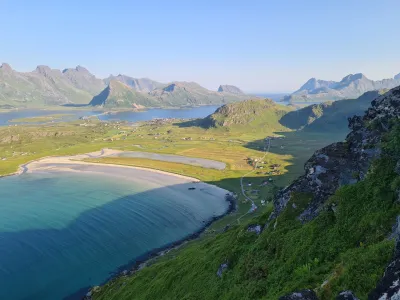 Vue au Sud-Est depuis Røren Vue au Sud-Est depuis Røren