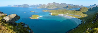 Panorama au sommet de Røren Panorama au sommet de Røren