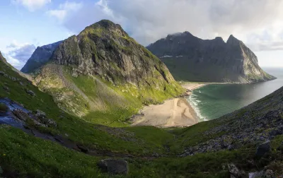 Plage de Kvalvika Plage de Kvalvika