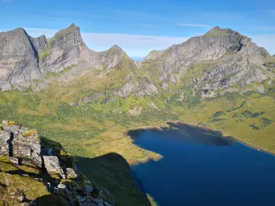 Brasråstinden et Ulvstinden Brasråstinden et Ulvstinden