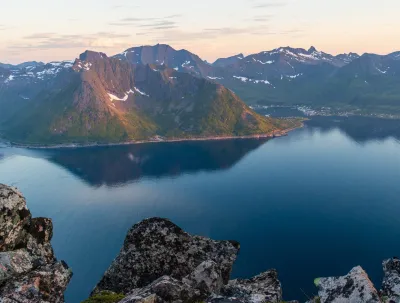 Mefjorden et Senjahopen Mefjorden et Senjahopen