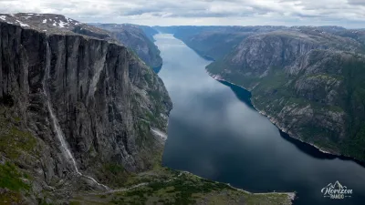Panorama de Lysefjord Panorama de Lysefjord