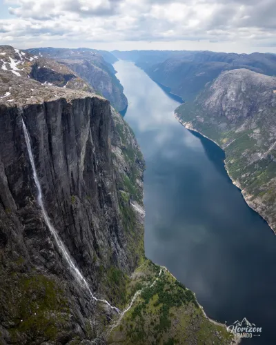 Lysefjord (vue drone) Lysefjord (vue drone)