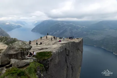 Preikestolen et Lysefjord Preikestolen et Lysefjord
