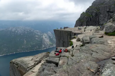 Preikestolen et Lysefjord Preikestolen et Lysefjord