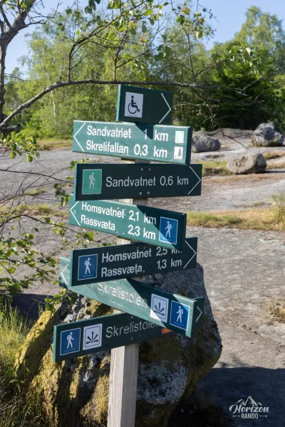 Bonne indications tout au long du parcours, et nombreuses extensions possibles Bonne indications tout au long du parcours, et nombreuses extensions possibles