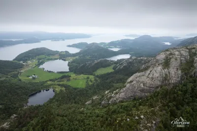 Archipel du Ryfylke (vue drone) Archipel du Ryfylke (vue drone)