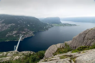 Embouchure du Lysefjord Embouchure du Lysefjord