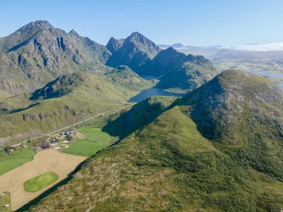 Himmletindan (vue drone) Himmletindan (vue drone)