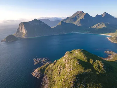 Himmeltindan (vue drone) Himmeltindan (vue drone)