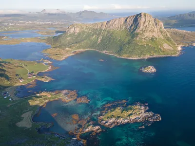 Offersøykammen (vue drone) Offersøykammen (vue drone)