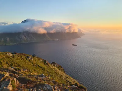 Nuages sur Flakstadøya Nuages sur Flakstadøya