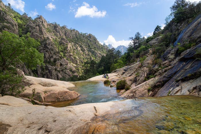 Randonnée des Cascades de Purcaraccia