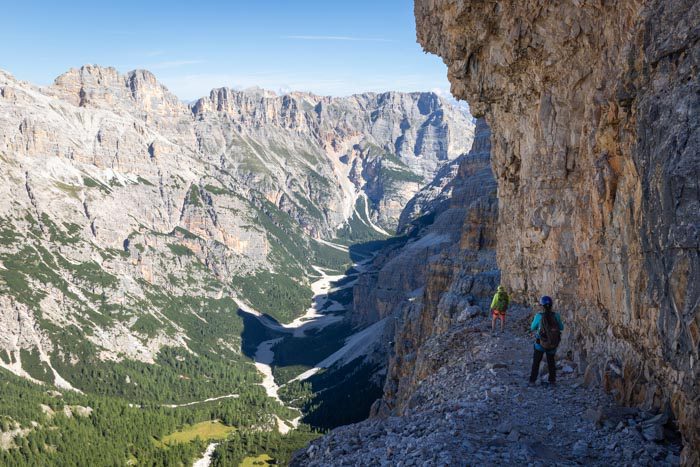 Via ferrata Lipella - Tour de Tofana di Rozes