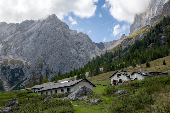 Randonnée de Malga Ciapela au Rifugio Falier