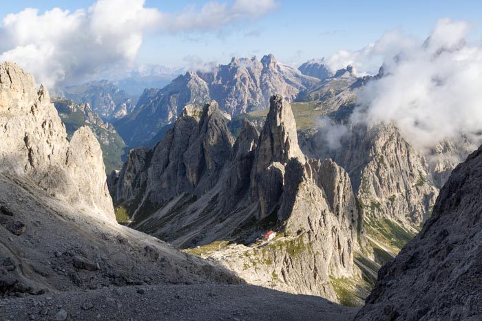 Via ferrata Merlone - du Lago d'Antorno à la Cima Cadin