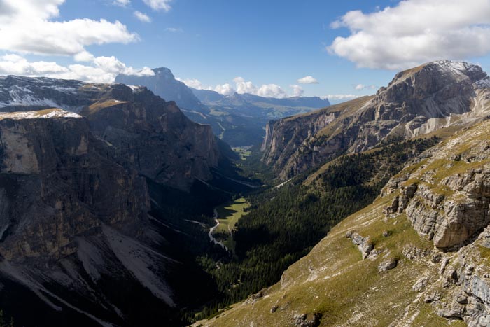 Circuit de Dantercepies, Rifugio Puez et Vallunga