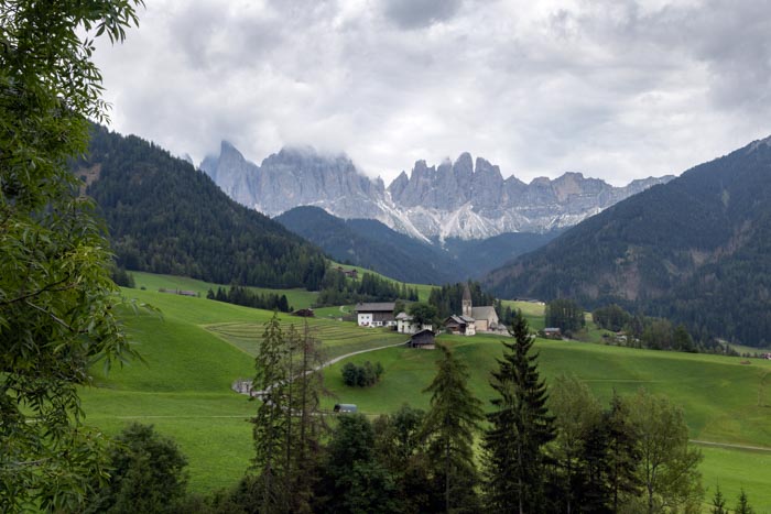 Randonnée au point de vue de Santa Maddalena