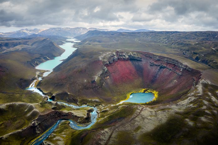 Randonnée du Cratère de Rauðibotn