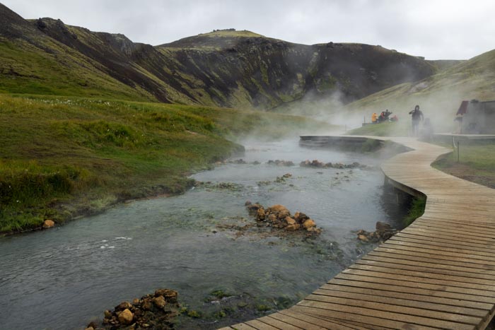 Randonnée de la Rivière thermale de Reykjadalur