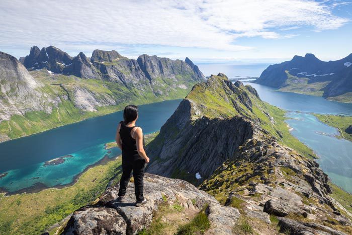 Randonnée de Helvetestinden